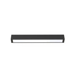 Lampa sufitowa STRAIGHT LED 62cm T8 barwa ciepła 3000K | czarny 7597