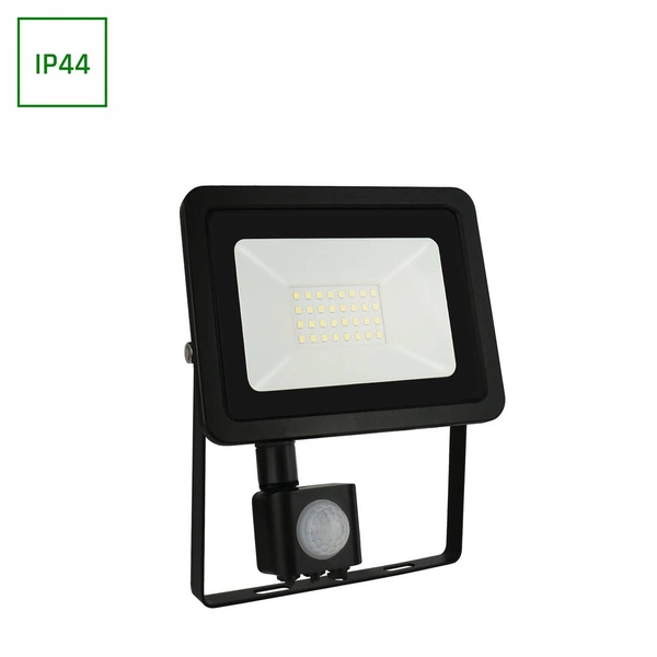 NOCTIS LUX 2 SMD 230V 30W IP44 WW BLACK WITH SENSOR