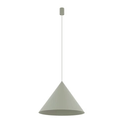 Lampa wisząca ZENITH L wys.130cm szer.50cm GU10 IP20 | Sage green 11482