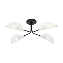 Lampa sufitowa Emibig GOMEZ 4 Biały/GOLD 1173/4