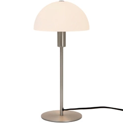 Lampa stołowa ELLEN E14 40W Metal | Stal szczotkowana