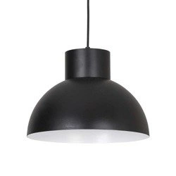 Lampa wisząca WORKS BLACK śr. 33cm czarna 6613