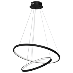 Lampa wisząca ROTONDA , czarna, 51W LED, barwa neutralna 4000K, ML7942