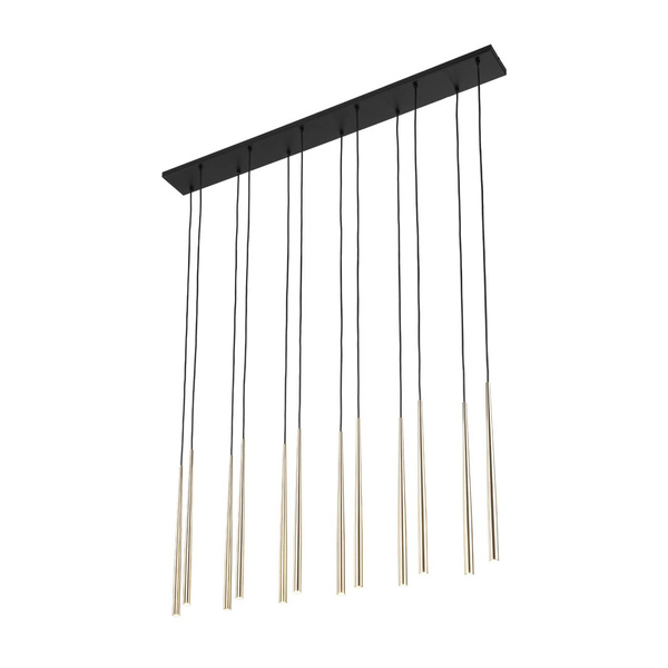 PIANO BLACK GOLD LAMPA WISZACA 12