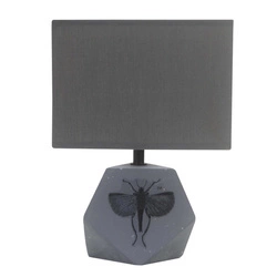 Lampa gabinetowa/stołowa/nocna ANIMI 41-79923 ciemnoszara 1x40W E14