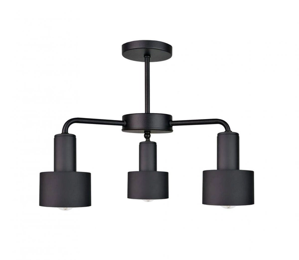 Lampa sufitowa 3xE27 LUCE BLACK