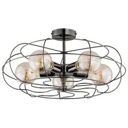 Lampa klatka LOTOS GRAFIT V 52cm