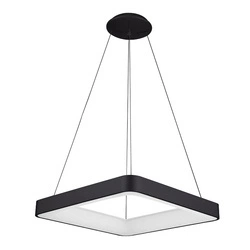 Lampa wisząca Giacinto dł. 60cm 50W LED ciepła biel 3000K | czarny