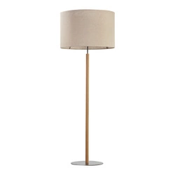 Lampa podłogowa DEVA NATURE 5199 E27 styl skandynawski | beżowa 5199