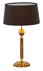 Klasyczna Lampka biurkowa BATUMI wys. 60cm 1xE27 15W IP20 | Złoty