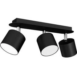 Lampa sufitowa DIXIE BLACK 3x GX53 szer. 34cm | czarny