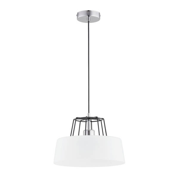 Stylowa lampa nad stół do kuchni KARKAS E27 wys. 85cm | czarny