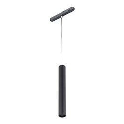 Oprawa wisząca ROLLER LED 150cm 9W 3000K do szyn magnetycznych LVM | czarny