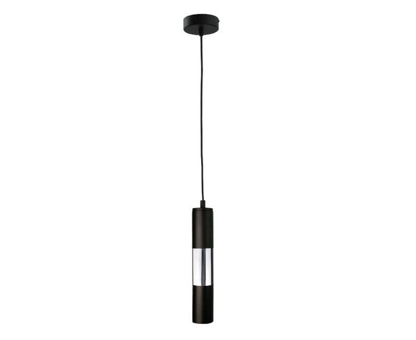 Lampa wisząca 1xGU10 MAGNUM BLACK/SILVER