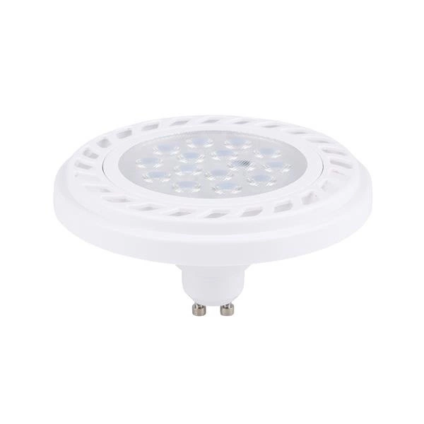 LED ES111 / GU10 9W ciepła 3000K kąt 30st WH