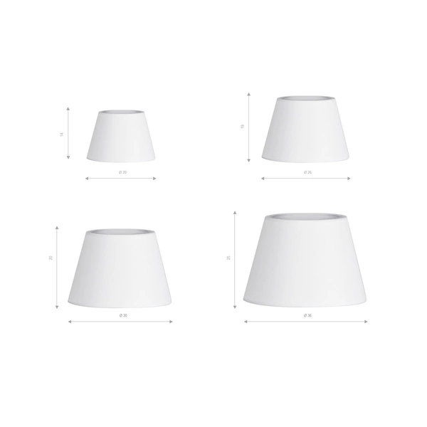 Azzardo SHADE ZF 20 WHITE 2599