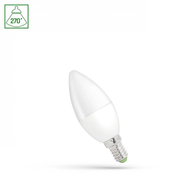 LED ŚWIECOWA E-14 230V 1W NW SPECTRUM