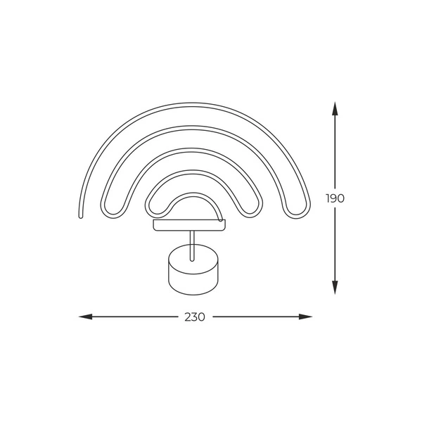 FM-NB04 NEON RAINBOW LED