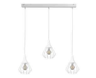 Lampa wisząca 3xE27 SELENE WHITE