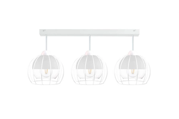 Lampa sufitowa 3xE27 SOLO WHITE