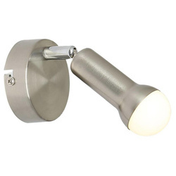 ARC LAMPA KINKIET 1X40W E14 SATYNA NIKIEL