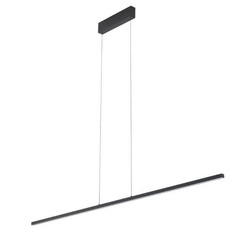 Liniowa lampa wisząca BAR LED S 10363  3000K 21 W szer. 120 cm  | czarna