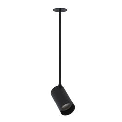 Lampa punktowa podtynkowa MONO SURFACE LONG M 39cm GU10 | czarny 7738