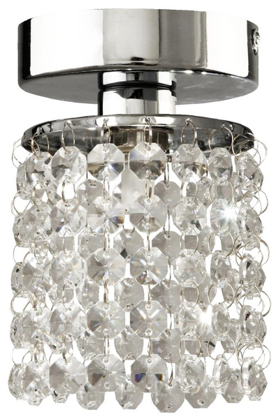 Lampa sufitowa, spot ROYAL 91-27965 chrom/transparentny 1x40W G9