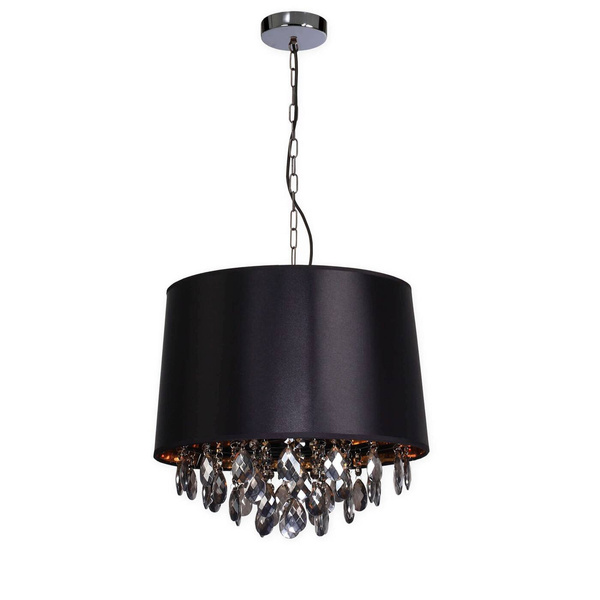 Lampa wisząca VIGO, chrom/czarny/złoty,  2x60W E27