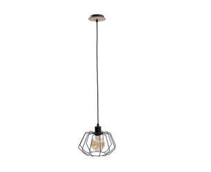 Lampa wisząca 1xE27 SOHO WOOD