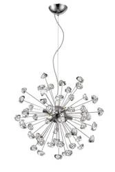 P0539-06A-F4AC STAR LAMPA WISZĄCA CHROME