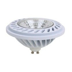 LED ES111 / GU10 15W ciepła 3000K kąt 45st WH