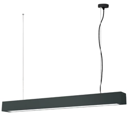 Lampa wisząca IBROS duży 24W 4000K IP20 dł. 93cm | czarny