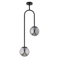 Lampa sufitowa ALFA VECTOR M CZARNA 2xE14 33cm | 62450