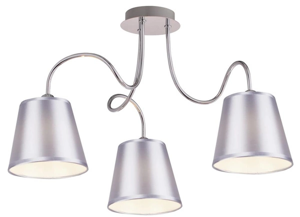 Lampa sufitowa LUK 33-70746, chromowa, 3x40W E14