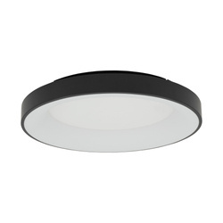 Plafon NIKKI ROUND LED śr. 60cm 60W barwa neutralna 4000K | czarny 11212