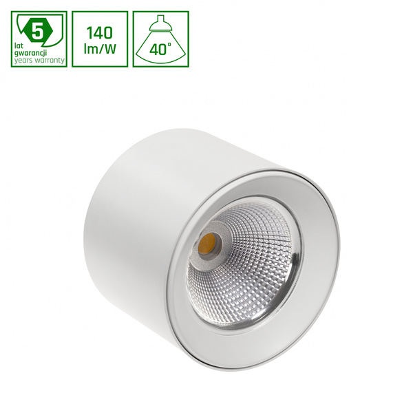 CEL ZOSMA 3 ROUND 830 19W 230V 40ST WHITE