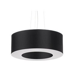 Nowoczesna lampa wisząca SATURNO SL.0748 50 cm czarna 5xE27