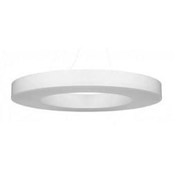 Nowoczesna lampa wisząca SATURNO SLIM SL.0797 90 cm biała 8xE27