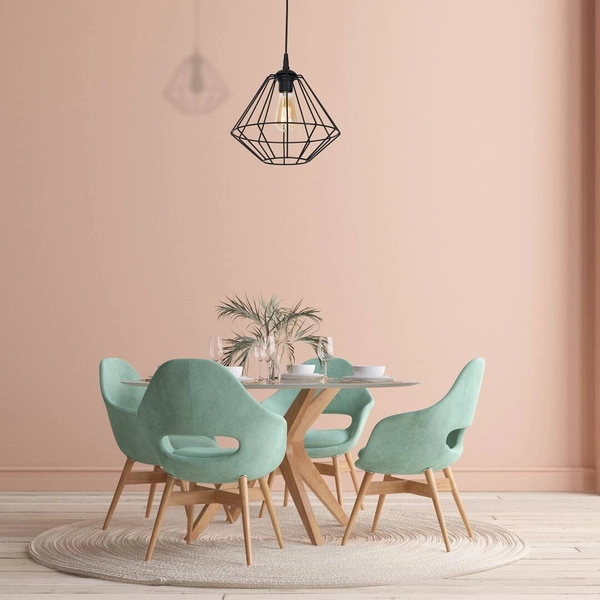 INDUSTRIALNA Lampa wisząca COLIN BLACK 1xE27 MLP4789