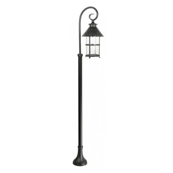 Lampa stojąca masztowa ozdobna TOLEDO K 5002/1/R | czarna