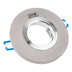 Okrągły Downlight Vitar 1xLED GU10 Max.6W Szary Beton 2011136