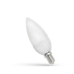 LED ŚWIECOWA E-14 230V 6W NW SPECTRUM