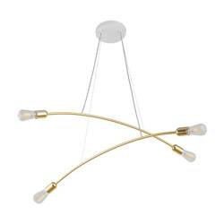 HELIX GOLD LAMPA WISZĄCA 4 PŁ