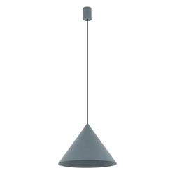 Lampa wisząca ZENITH M wys.130cm szer.35 cm GU10 IP20 | Umbra blue 11487