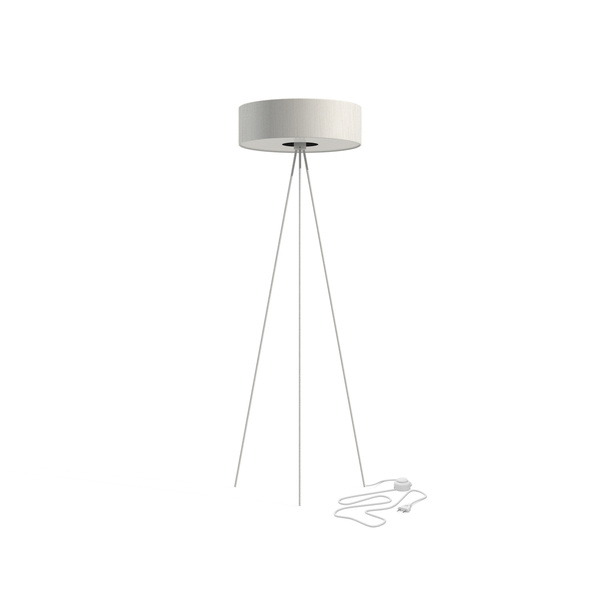 Lampa podłogowa CADILAC III 154cm 3xE27 | biały