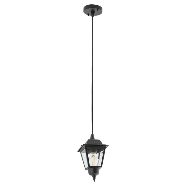 Lampa wisząca ANA szer. 13cm E27 IP44 | czarny 10500