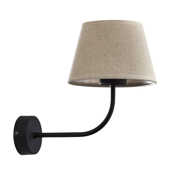 Stylowa lampa ścienna CHICAGO E27 60W dł. 30cm | beżowy 4186