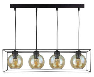 Lampa wisząca 4xE27 ARKAS LONG HONEY