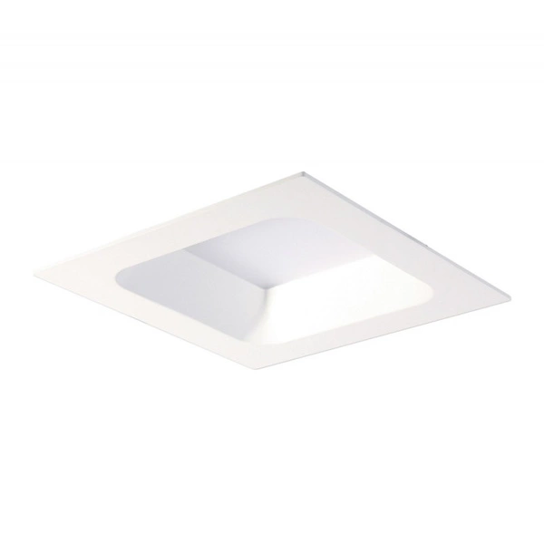 Oprawa wpuszczana Rossi Square 20cm 20W LED ciepła biel 3000K | biały